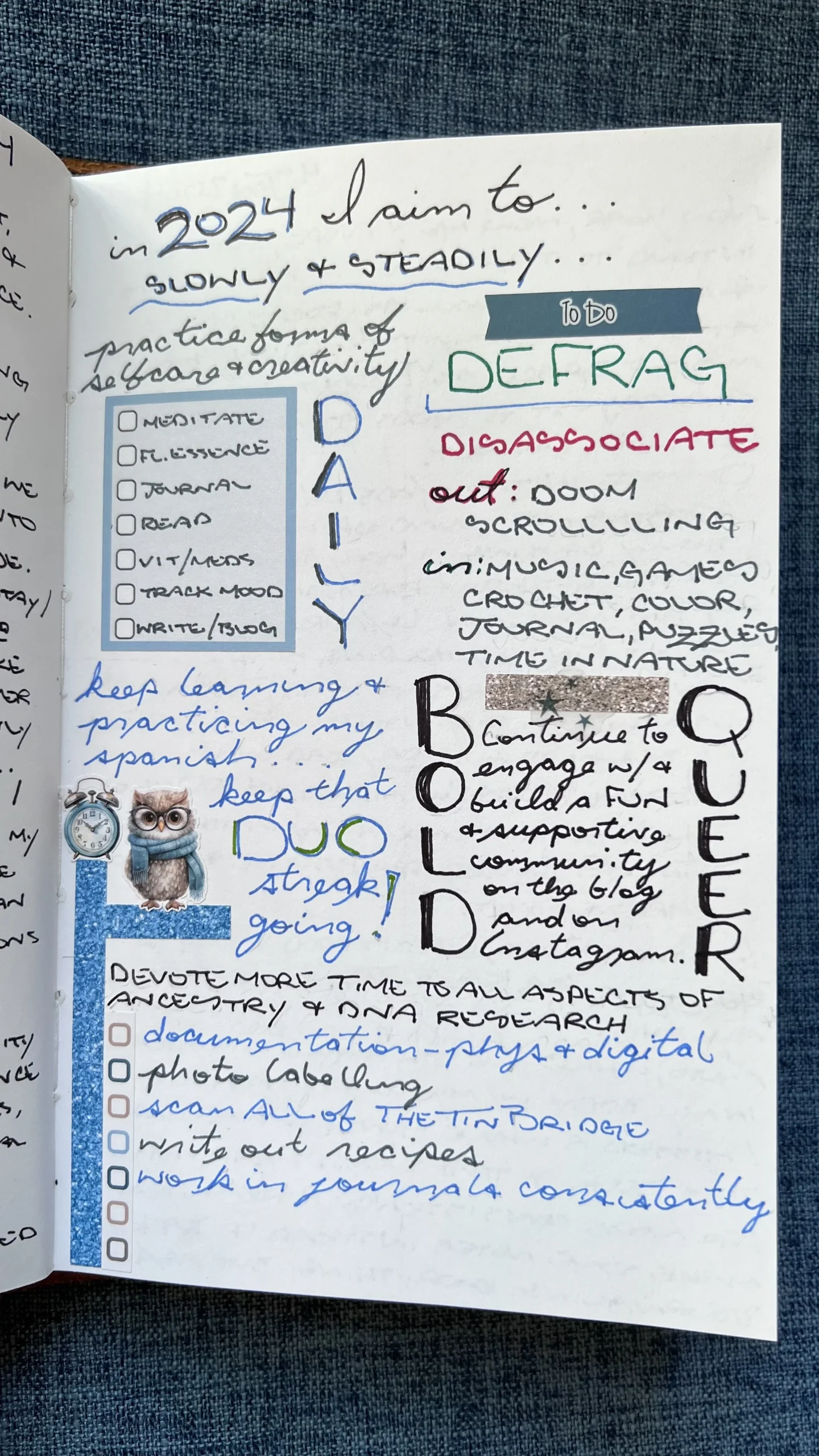 Journaling in Family History